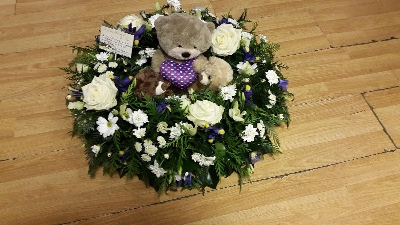 Teddy Bear Wreath