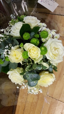 White Rose Bouquet