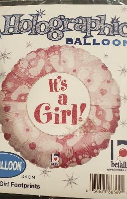 It's a Girl balloon