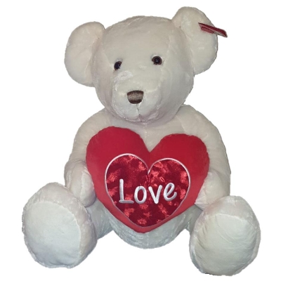 Big Hugs Bear 75cm with Satin Heart