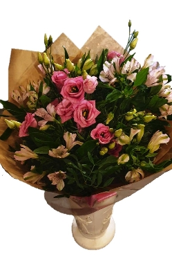 Country pinks bouquet