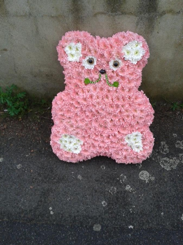 Large pink Teddy Bear buy online or call 07930631688