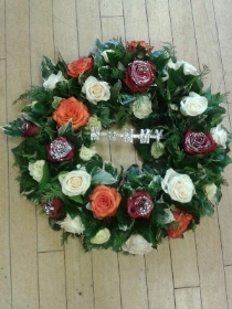 Blingy Roses wreath