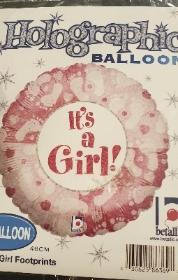 It's a Girl balloon