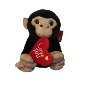 Valentines Cheeky Chimp 35cm