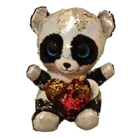 Glitter Valentines Bear 35cm